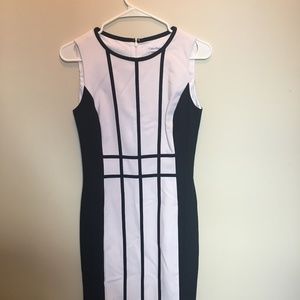 Calvin Klein Colorblock Sheath Dress